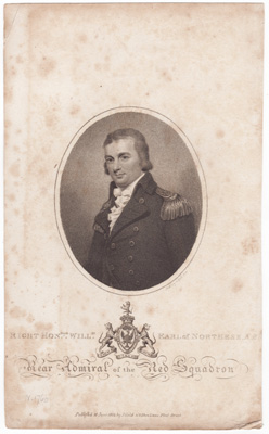 Right Hon. William Earl of Northesk, K.B.
Rear Admiral of the Red Squadron 